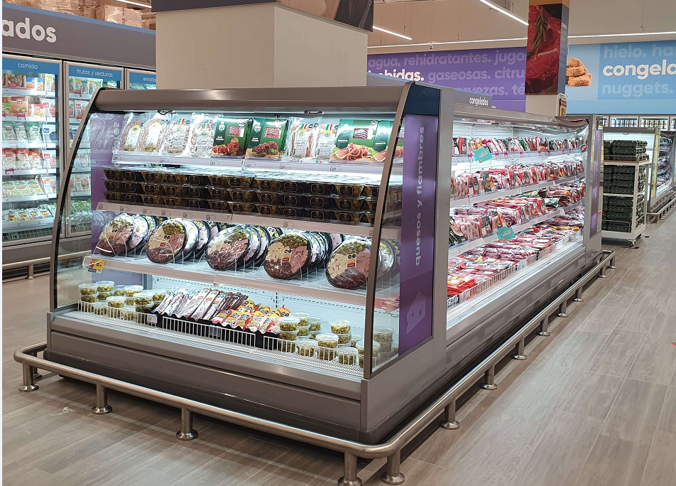 What are the reasons that can affect the temperature of refrigerated display cabinets?