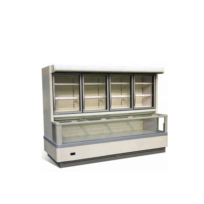 DCS Eco-Friendly Display Freezer Combination Cabinet For Supermarket